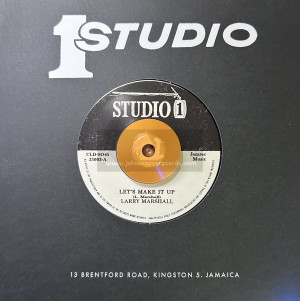 Studio One-7"-Let's Make It Up / Larry Marshall + Free / Burning Spear