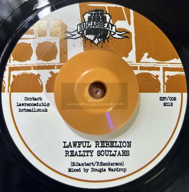 Sugarbeat-7"-Lawful Rebelion / Reality Souljahs