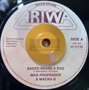 Ariwa-7"-Baked Beans And Egg / Mad Professor Feat Macka B