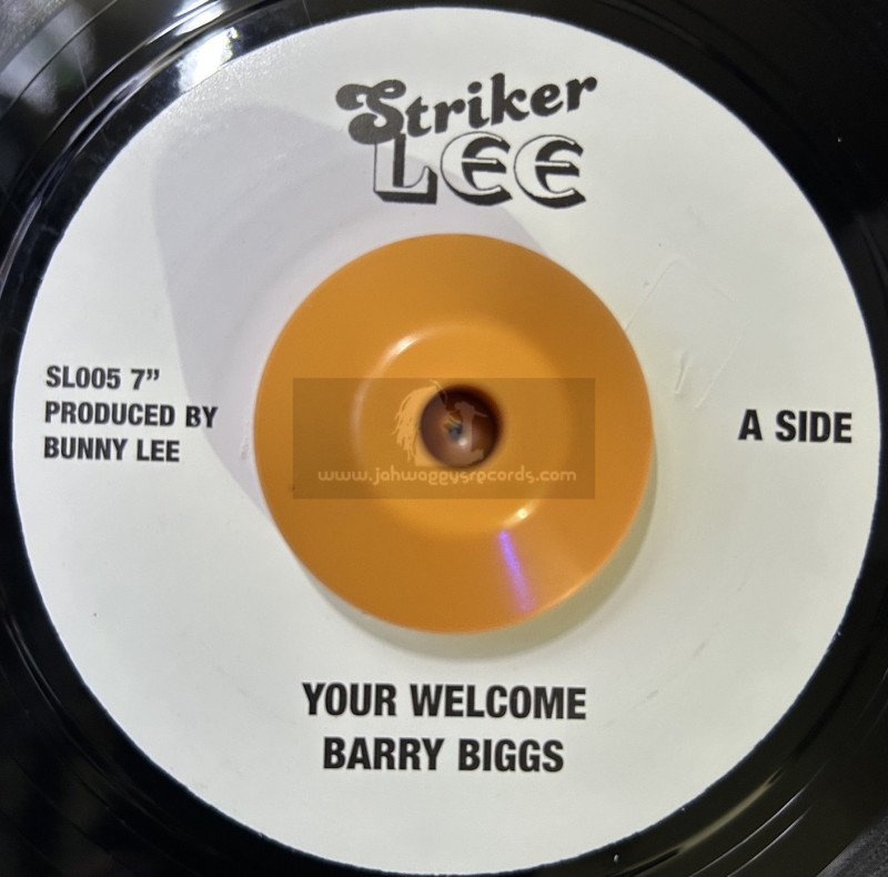Striker Lee-7"-You're Welcome / Barry Biggs