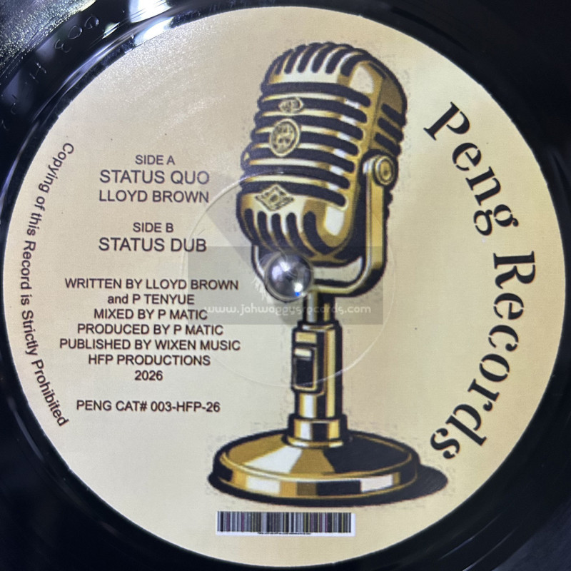 Peng Records / HFP-7"-Status Quo / Lloyd Brown