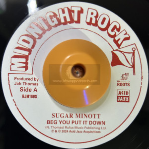 Midnight Rock-7"-Beg You Put It Down / Sugar Minott