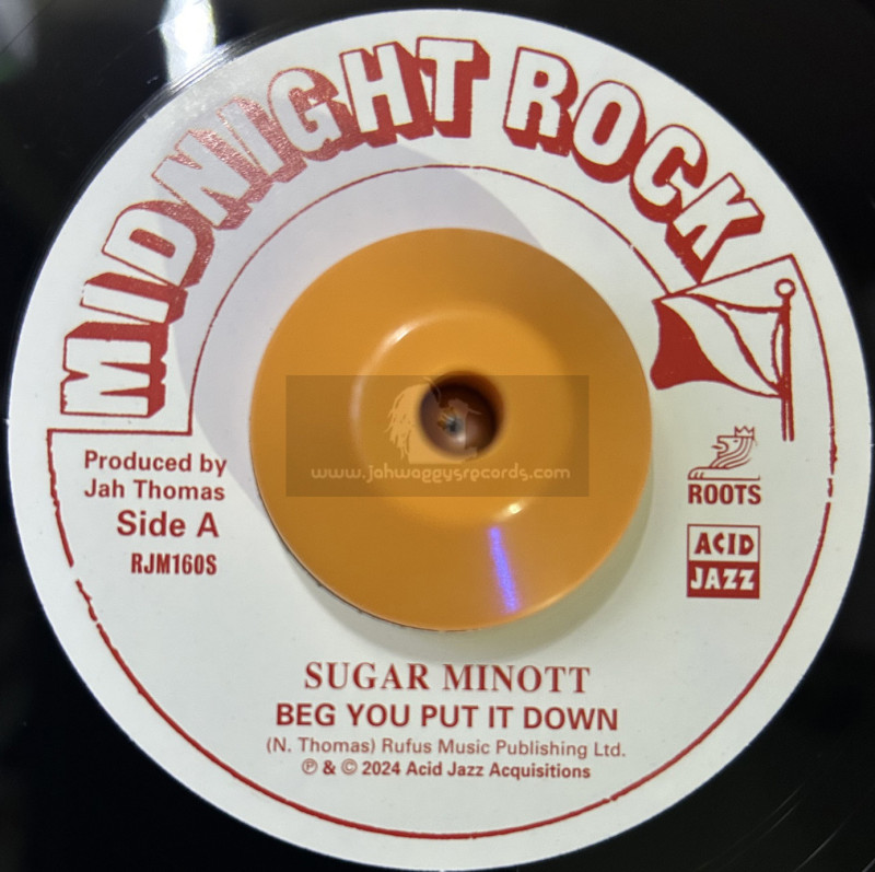 Midnight Rock-7"-Beg You Put It Down / Sugar Minott