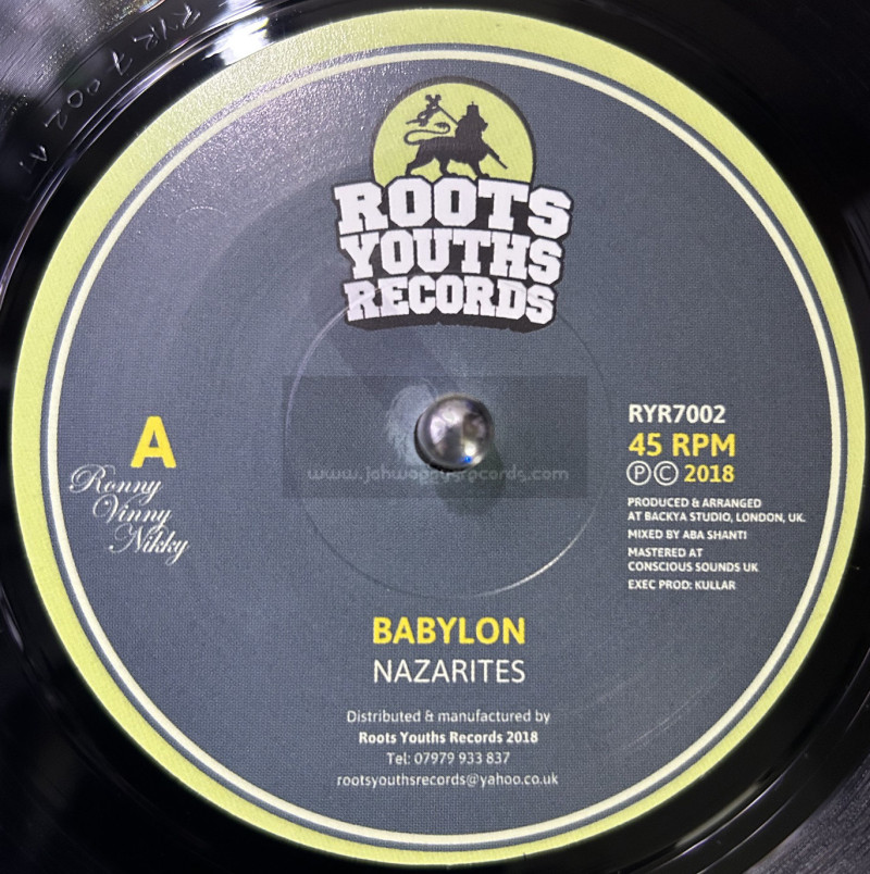 Roots Youths Records-7"-Babylon / Nazarites