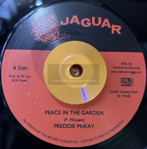 Jaguar-7"-Peace In The Garden / Freddy McKay