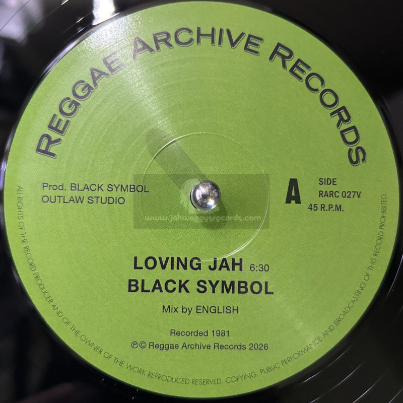 Reggae Archive Records-12"-Loving Jah / Black Symbol + Everything Has Its Time / Black Symbol