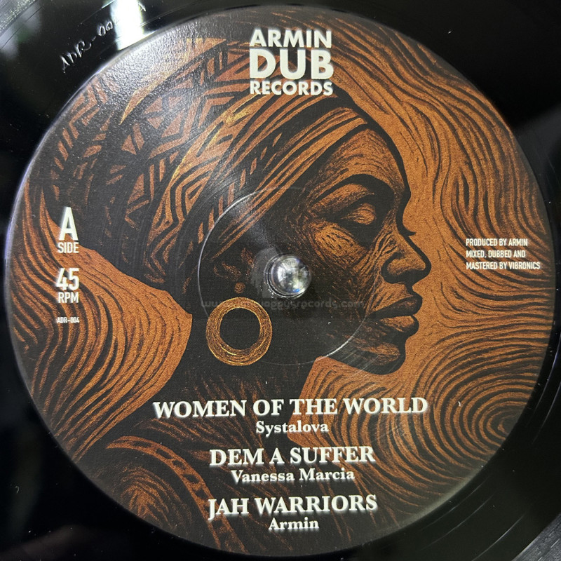 Armin Dub-12"-Women Of The World / Systalova + Dem A Suffer / Vanessa Marcia + Jah Warriors / Armin