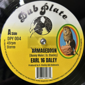 Dub Plate-12"-Armageddon / Earl Sixteen