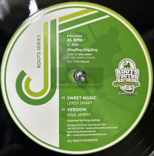 Roots Youths Records-12"-Sweet Reggae Music / Leroy Smart + It Go So / Gregory Isaacs