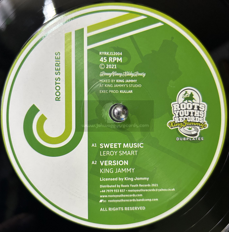 Roots Youths Records-12"-Sweet Reggae Music / Leroy Smart + It Go So / Gregory Isaacs