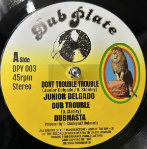 Dub Plate-12"-Don't Trouble Trouble / Junior Delgado + Yard / Junior Delgado