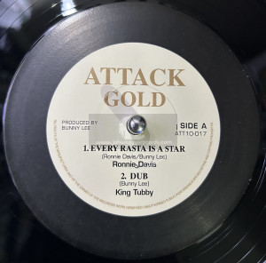 Attack Gold-10"-Jahovia + Every Rasta Is A Star / Ronnie Davis
