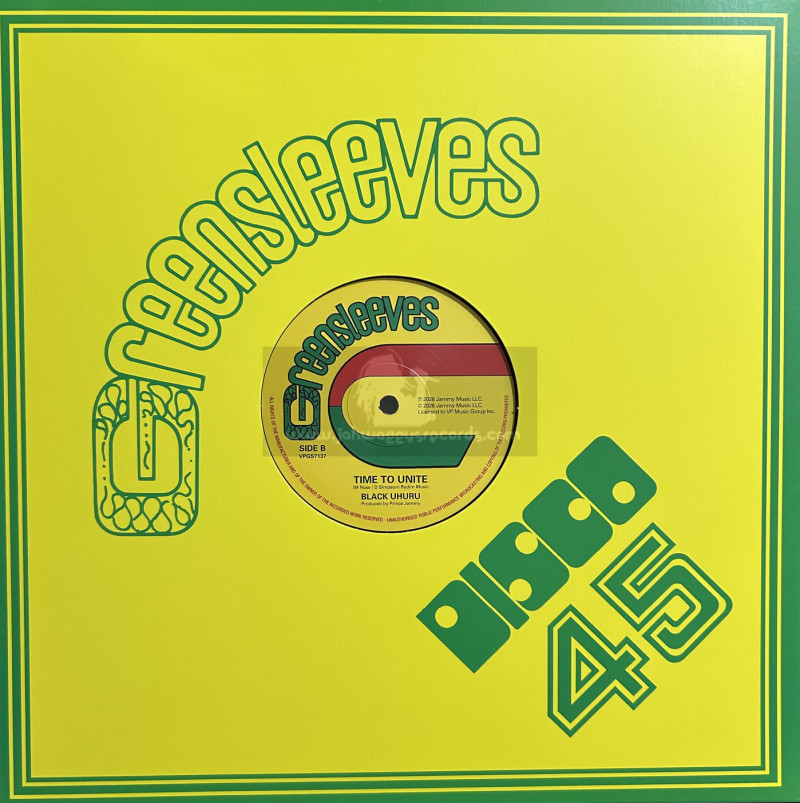 Greensleeves-12"-Eden Out Deh / Black Uhuru + Time To Unite / Black Uhuru