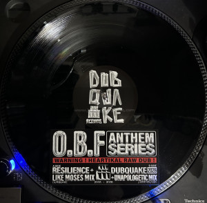 Dubquake Records-12"-Resilience / O.B.F + Dubquake 2026 / O.B.F