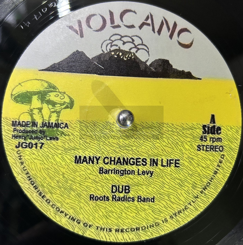 JAH GUIDANCE 10"-MANY CHANGES LIFE + LOOK YOUTHMAN-BARRINGTON LEVY