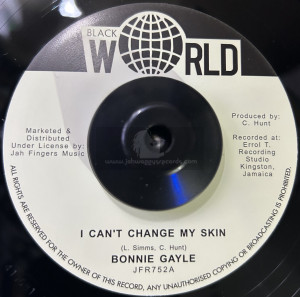Black World-7"-I Can't Change My Skin / Bonnie Gayle