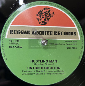 Reggae Archive-12"-Hustling Man / Linton Haughton