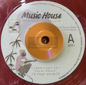 MUSIC HOUSE-7"-I WONT GIVE UP - FRANKIE WILMOTT