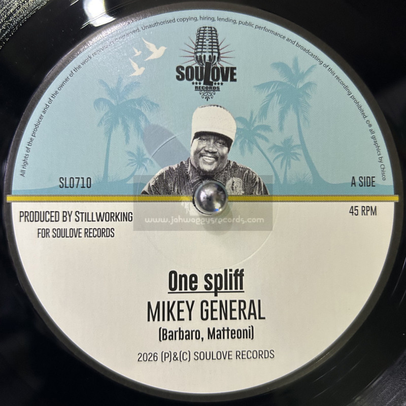 Soulove Records-7"-One Spliff / Mikey General