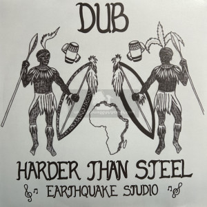 Real Rock-Lp-Dub Harder Than Steel / Earthquake Studio - TNT Roots