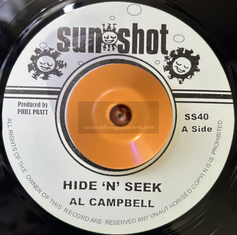 Sunshot-7"-Hide N Seek / Al Campbell + Soul Sister / Al Campbell