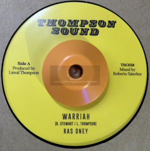 Thompson Sound-7"-Warriah / Ras Oney