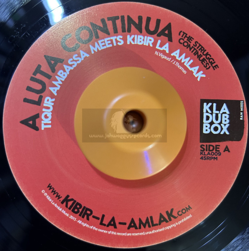 K L A Dub Box-7"-A Luta Continua(The Struggle Continues) Tiqur Ambassa Meets Kibir La Amlak