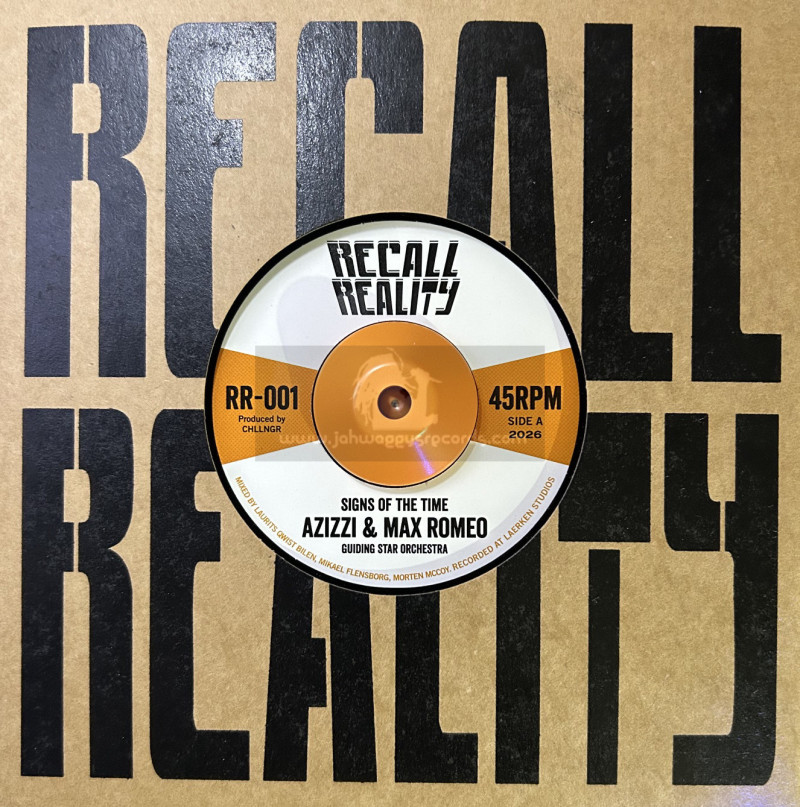 Recall Reality-7"-Signs Of The Time / Azizzi & Max Romeo
