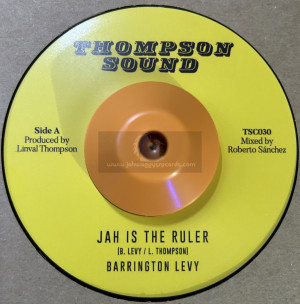 Thompson Sound-7"-Jah Is The Ruler / Barrington Levy