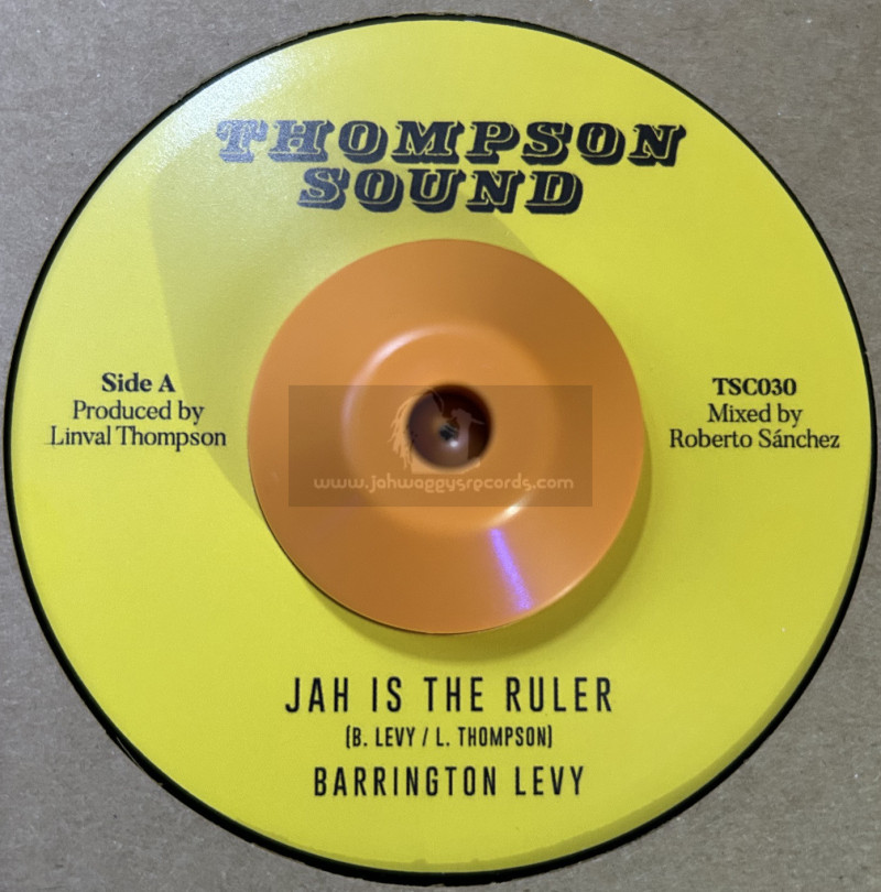 Thompson Sound-7"-Jah Is The Ruler / Barrington Levy
