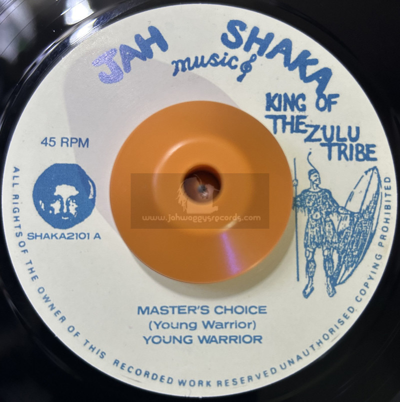 Jah Shaka Music-7"-Master's Choice / Young Warrior + Masters Dub / Young Warrior