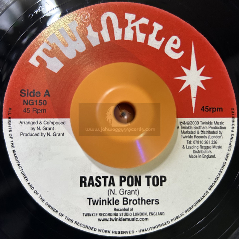 Twinkle Music-7"-Rasta Pon Top / The Twinkle Brothers