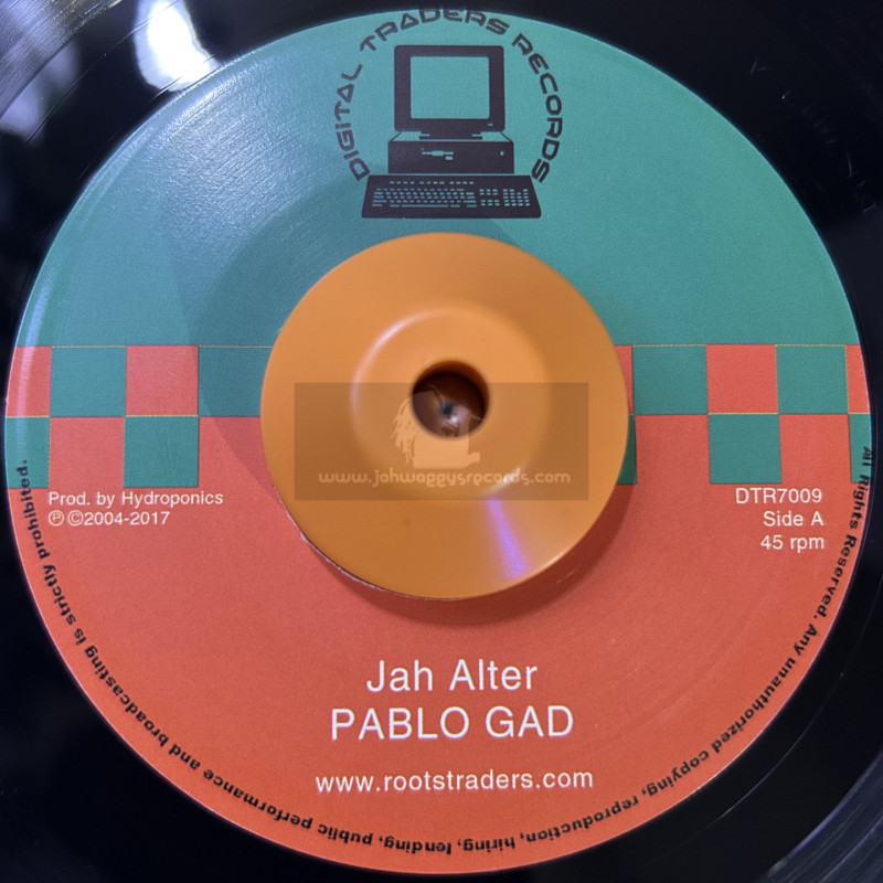 Digital Traders Records-7"-Jah Alter / Pablo Gad - Hydroponics