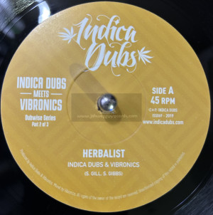 Indica Dubs-7"-Herbalist / Indica Dubs Meets Vibronics - The Dubwise Series – Part 2