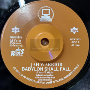 Digital Traders Records-7"-Babylon Shall Fall / Jah Warrior