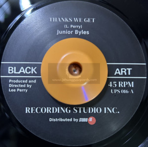 Black Art-7"-Thanks We Get / Junior Byles