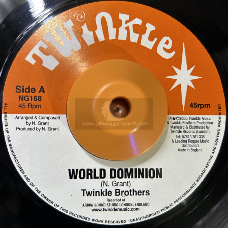 TWINKLE BROTHERS 7"-WORLD DOMINION / TWINKLE BROTHERS