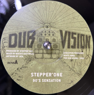 Dub Vision-7"-90's Sensation / Stepper'One