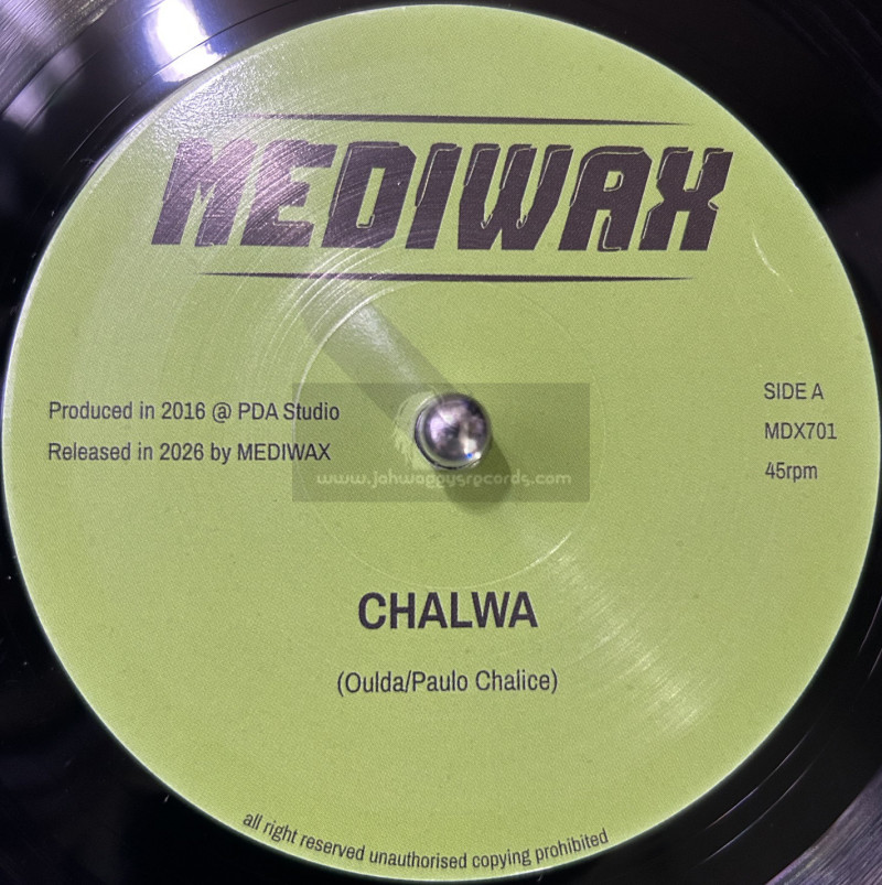 Mediwax-7"-Chalwa /  Oulda & Paulo Chalice