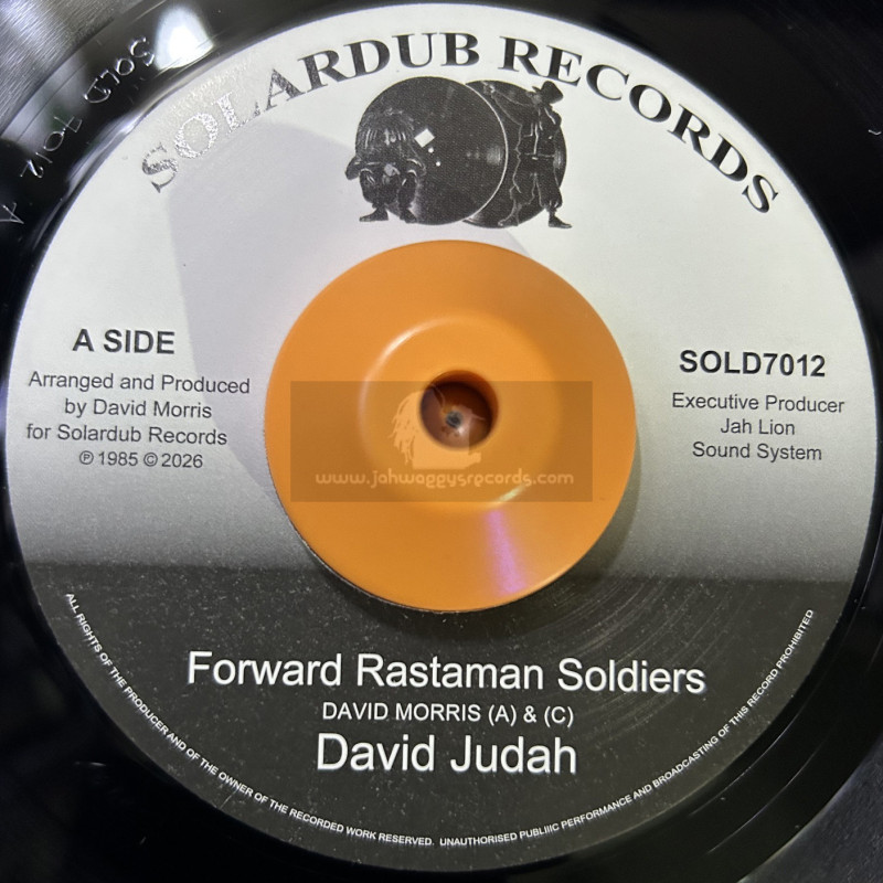 Solar Dub-7"-Forward Rastaman Soldiers / David Judah