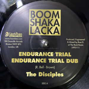 Boom Shaka Lacka-10"-Endurance Trial / Disciples + Serious Seasoning / Disciples