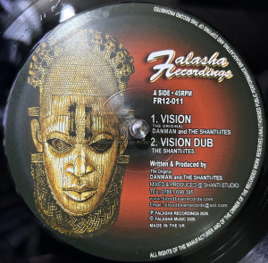 Falasha-12"-Vision / Danman + Iron Sharpen Iron / The Shanti Ites