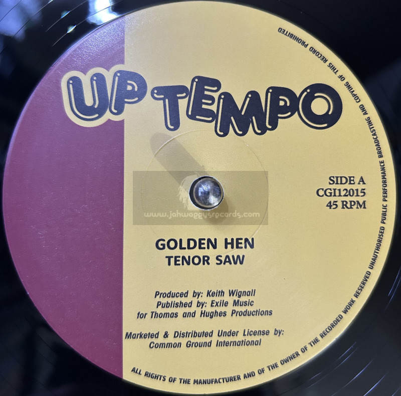 Uptempo Records-12"-Golden Hen / Tenor Saw
