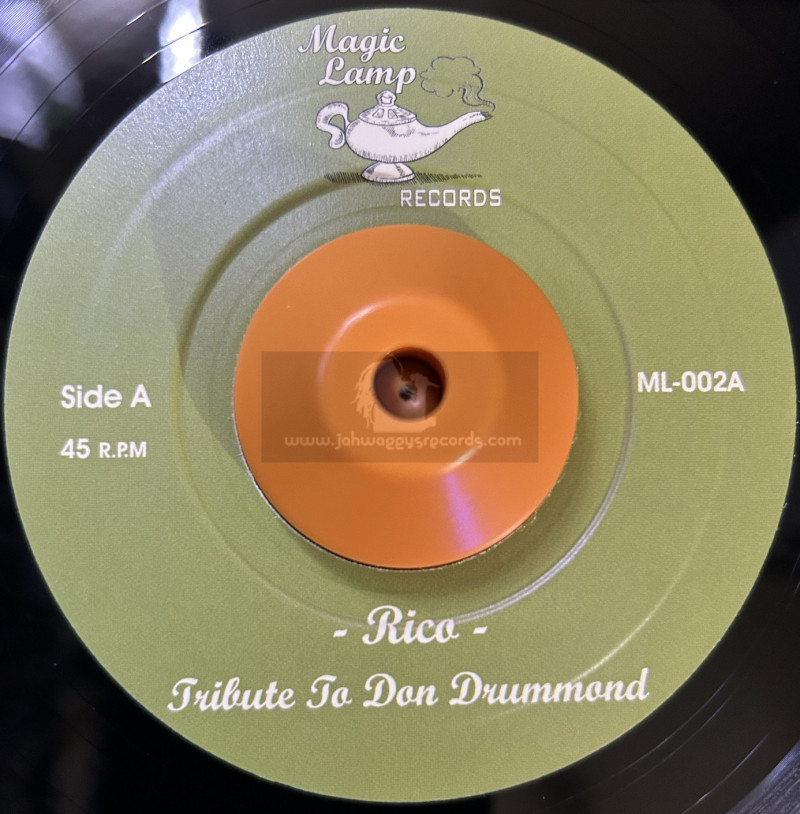 Magic Lamp Records-7"-Tribute To Don Drummond / Rico + Drop Pan / Crystalites
