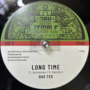Jah Temple-7"-Long Time / Ras Teo