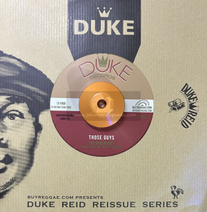 Duke Records-7"-Those Guys / The Sensations + Moonwalk / Winston Wright