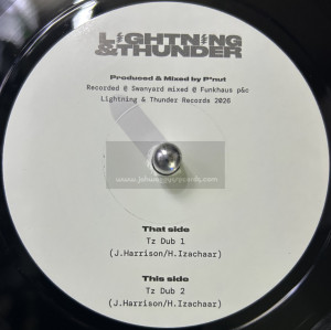 Lightning And Thunder-7"-Tx Dub / P'NUT & HUGHIE IZACHAAR