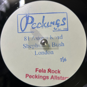 Peckings-7"-Fela Rock / Peckings Allstars + Dub Duke Rock / Gus McIntyre