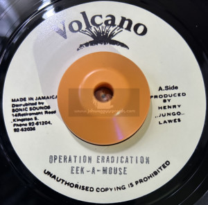 Volcano-7"-Operation Eradication / Eek A Mouse