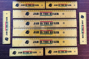 Jah Is The Ruler- 15cm Ruler